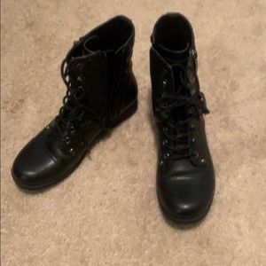 Black Combat Boots